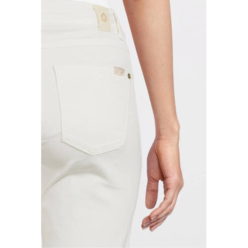 love2wait low waist skinny broek Emerald wit Dames Stretchkatoen Effen 26
