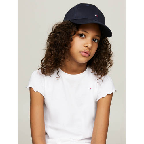 Tommy Hilfiger Pet Blauw Jongens Meisjes Katoen Logo
