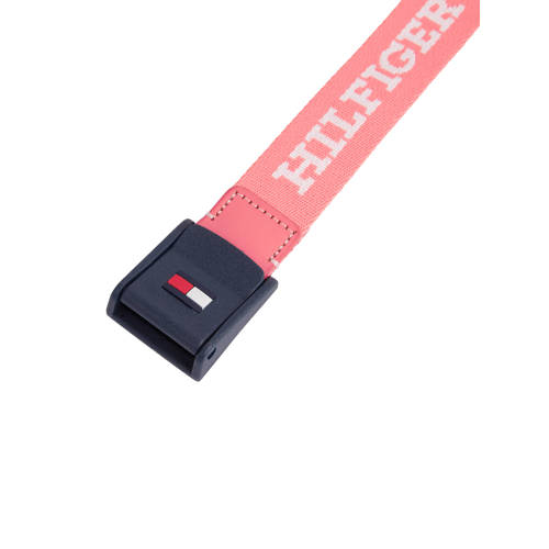 Tommy Hilfiger Riem Roze Jongens Meisjes Polyester Logo