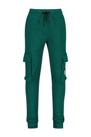 thumbnail: Vingino regular fit joggingbroek Sylvian donkergroen