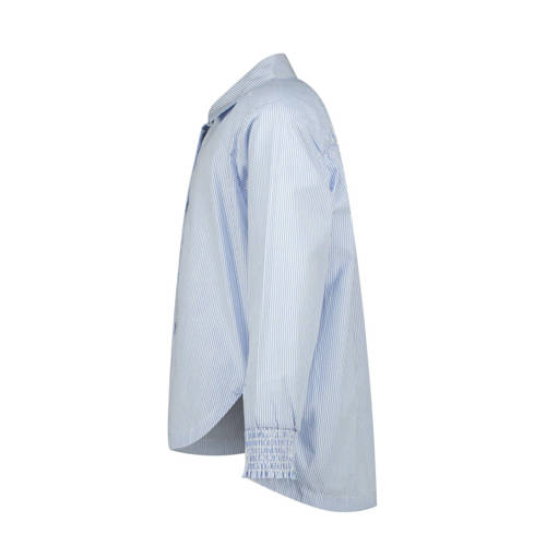 VINGINO blouse Lhara lichtblauw Meisjes Katoen Klassieke kraag 128
