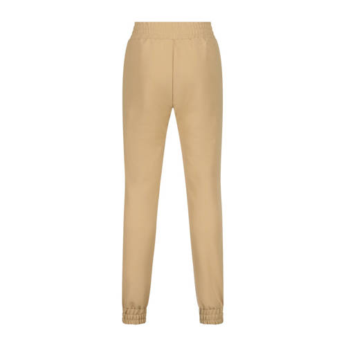 VINGINO slim fit broek Solange zand Beige Meisjes Polyester Effen 128