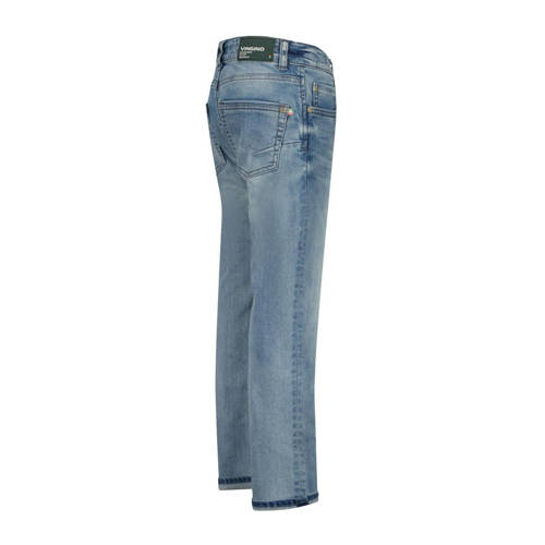 VINGINO regular fit jeans Baggio light blue denim Blauw Jongens Katoen 128