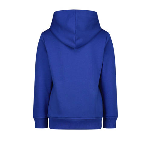 VINGINO hoodie hardblauw Sweater Effen 128 | Sweater van