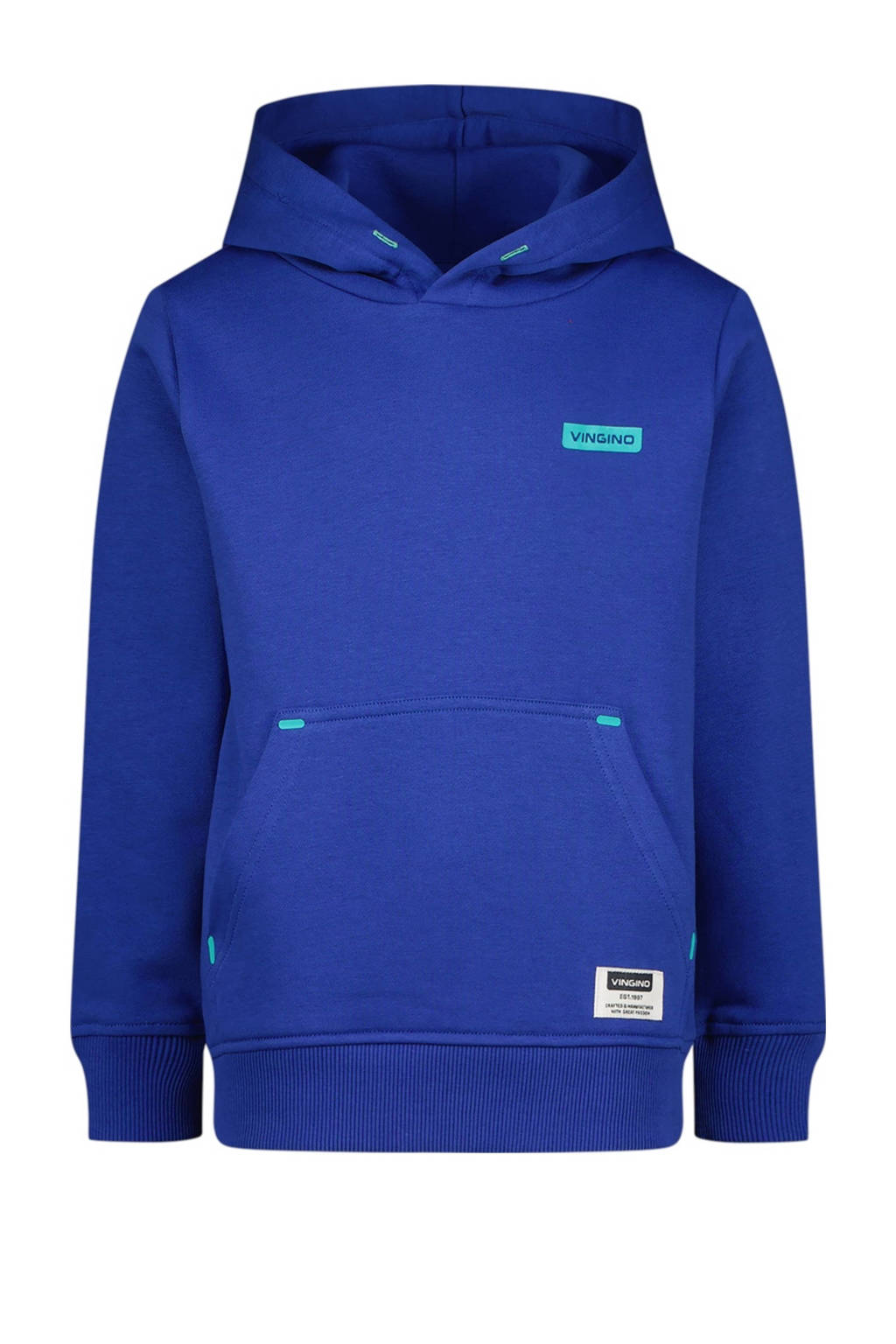hoodie hardblauw