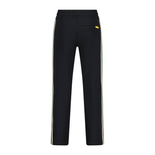 VINGINO regular fit joggingbroek Sowin met zijstreep zwart zand Jongens Polyester 128