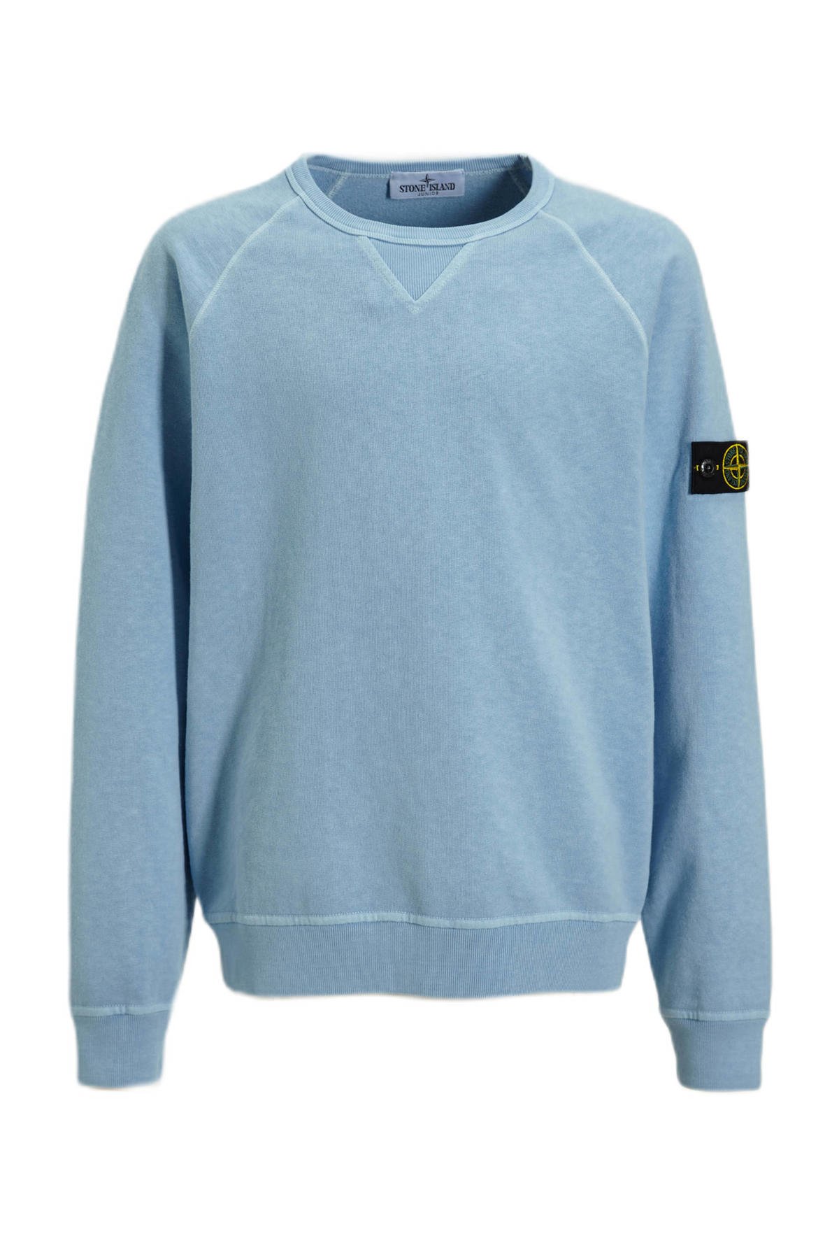 Stone Island sweater lichtblauw | kleertjes.com