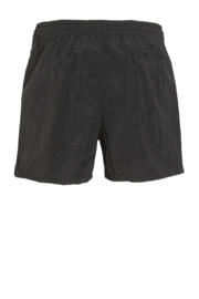 thumbnail: Zwarte jongens Stone Island van polyamide met elastische tailleband met koord en effen