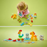 thumbnail: LEGO DUPLO Mijn eerste dierentrein Educatief Peuterspeelgoed op Wielen 10412