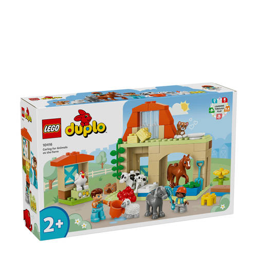 Lego Duplo Dieren verzorgen op de boerderij 10416 Bouwset