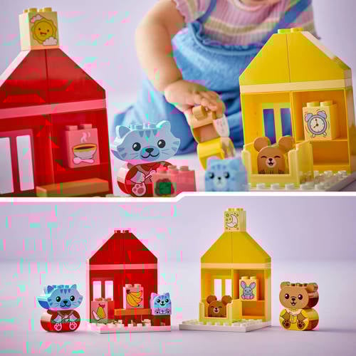 Lego Duplo Dagelijkse gewoontes – eten en slapen 10414 Bouwset