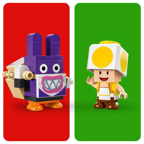 Lego Super Mario Uitbreidingsset: Nabbit bij Toads winkeltje 71429 Bouwset