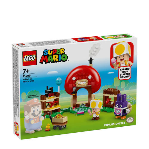 Lego Super Mario Uitbreidingsset: Nabbit bij Toads winkeltje 71429 Bouwset