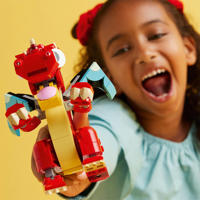 thumbnail: LEGO Creator 3-in-1 Rode draak Speelgoed Dieren Figuren Set met Vis en Feniks 31145