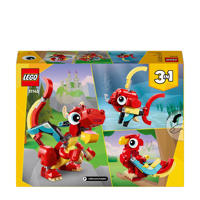 thumbnail: LEGO Creator 3-in-1 Rode draak Speelgoed Dieren Figuren Set met Vis en Feniks 31145
