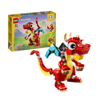 thumbnail: LEGO Creator 3-in-1 Rode draak Speelgoed Dieren Figuren Set met Vis en Feniks 31145