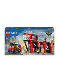 thumbnail: LEGO City Brandweerkazerne en brandweerauto Brandweer Speelgoed voor Kinderen 60414