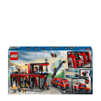 thumbnail: LEGO City Brandweerkazerne en brandweerauto Brandweer Speelgoed voor Kinderen 60414