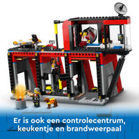 thumbnail: LEGO City Brandweerkazerne en brandweerauto Brandweer Speelgoed voor Kinderen 60414