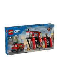 thumbnail: LEGO City Brandweerkazerne en brandweerauto Brandweer Speelgoed voor Kinderen 60414