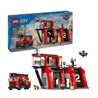 thumbnail: LEGO City Brandweerkazerne en brandweerauto Brandweer Speelgoed voor Kinderen 60414
