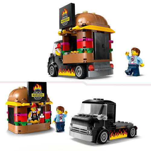 Lego City Hamburgertruck 60404 Bouwset | Bouwset van