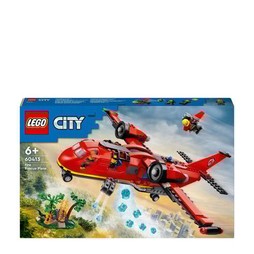 Lego City Brandweer vliegtuig 60413 Bouwset | Bouwset van