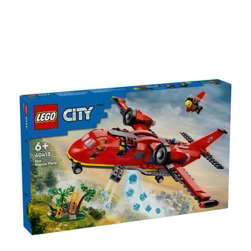 Lego City Brandweer vliegtuig 60413 Bouwset | Bouwset van