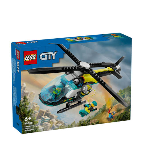 Lego City Reddingshelikopter 60405 Bouwset | Bouwset van