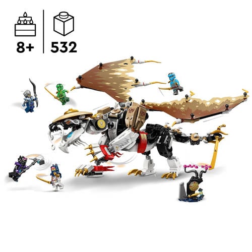 Lego Ninjago Egalt de Meesterdraak 71809 Bouwset | Bouwset van