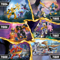 thumbnail: LEGO Ninjago Jay's mecha strijdpakket Dragons Rising Actiefiguur Speelgoed 71805