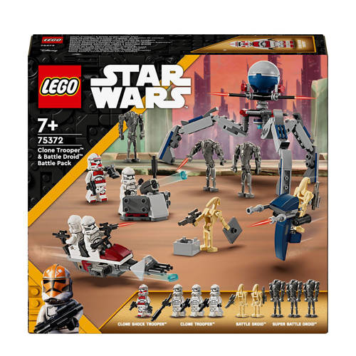Lego Star Wars Clone Trooper & Battle Droid Battle Pack 75372 Bouwset