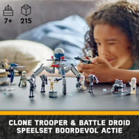 thumbnail: LEGO Star Wars Clone Trooper & Battle Droid Battle Pack Bouwbaar The Clone Wars Speelgoed 75372