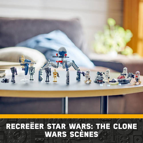 Lego Star Wars Clone Trooper & Battle Droid Battle Pack 75372 Bouwset