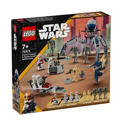 Lego Star Wars Clone Trooper & Battle Droid Battle Pack 75372 Bouwset