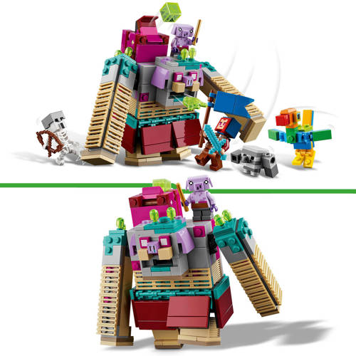 Lego Minecraft Duel met de Verslinder 21257 Bouwset