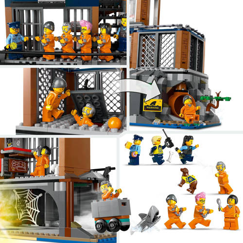 Lego City Politiegevangeniseiland 60419 Bouwset | Bouwset van