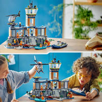 thumbnail: LEGO City Politiegevangeniseiland Politie Speelgoed met Voertuigen en Dieren Figuren 60419