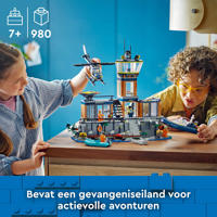 thumbnail: LEGO City Politiegevangeniseiland Politie Speelgoed met Voertuigen en Dieren Figuren 60419