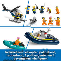 thumbnail: LEGO City Politiegevangeniseiland Politie Speelgoed met Voertuigen en Dieren Figuren 60419