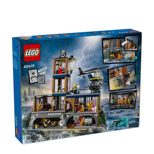 Lego City Politiegevangeniseiland 60419 Bouwset | Bouwset van