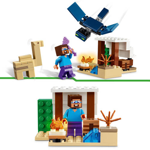 Lego Minecraft Steve's woestijnexpeditie 21251 Bouwset