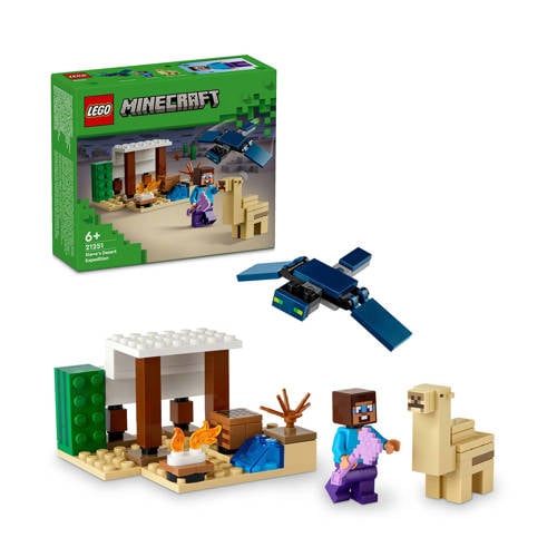 Lego Minecraft Steve's woestijnexpeditie 21251 Bouwset
