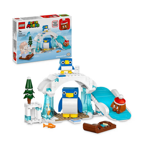 Lego Super Mario Uitbreidingsset: Sneeuwavontuur met pinguïn en familie 71430 Bouwset