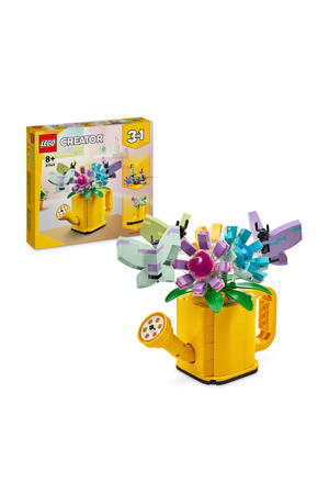3-in-1 Bloemen in gieter Set met Speelgoed Vogels en Laars 31149 