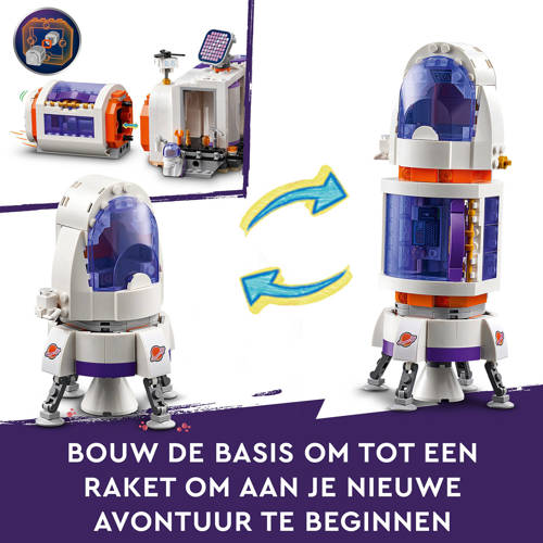 Lego Friends Ruimtebasis op Mars en raket 42605 Bouwset