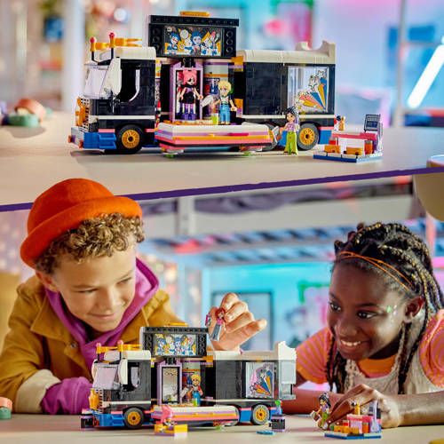 Lego Friends Toerbus van popster 42619 Bouwset | Bouwset van
