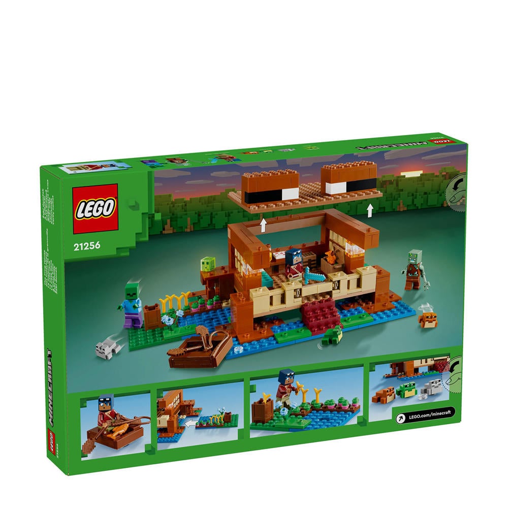 LEGO Minecraft Het kikkerhuis 21256