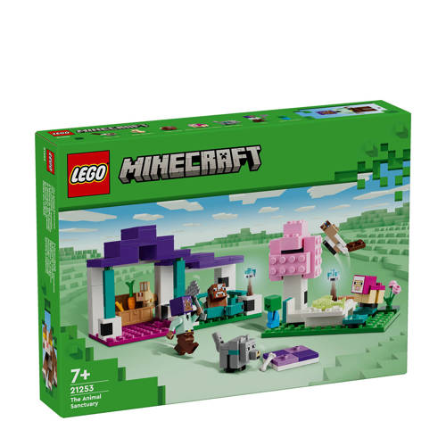 Lego Minecraft De dierenopvang 21253 Bouwset | Bouwset van