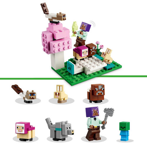 Lego Minecraft De dierenopvang 21253 Bouwset | Bouwset van